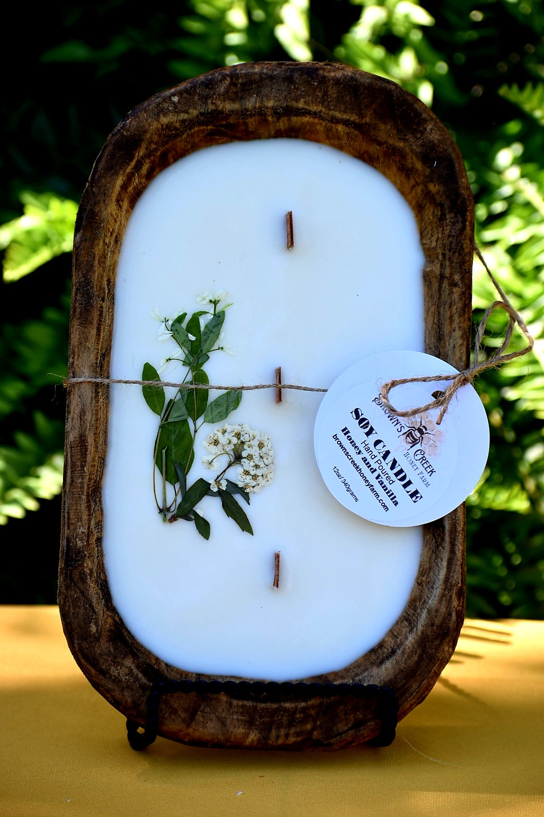 Dough Bowl Candle