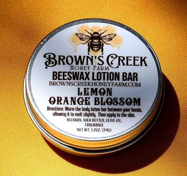 Lemon Orange Blossom Beeswax Body Lotion