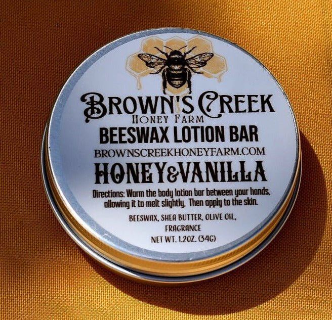 Honey and Vanilla Beeswax Body Lotion