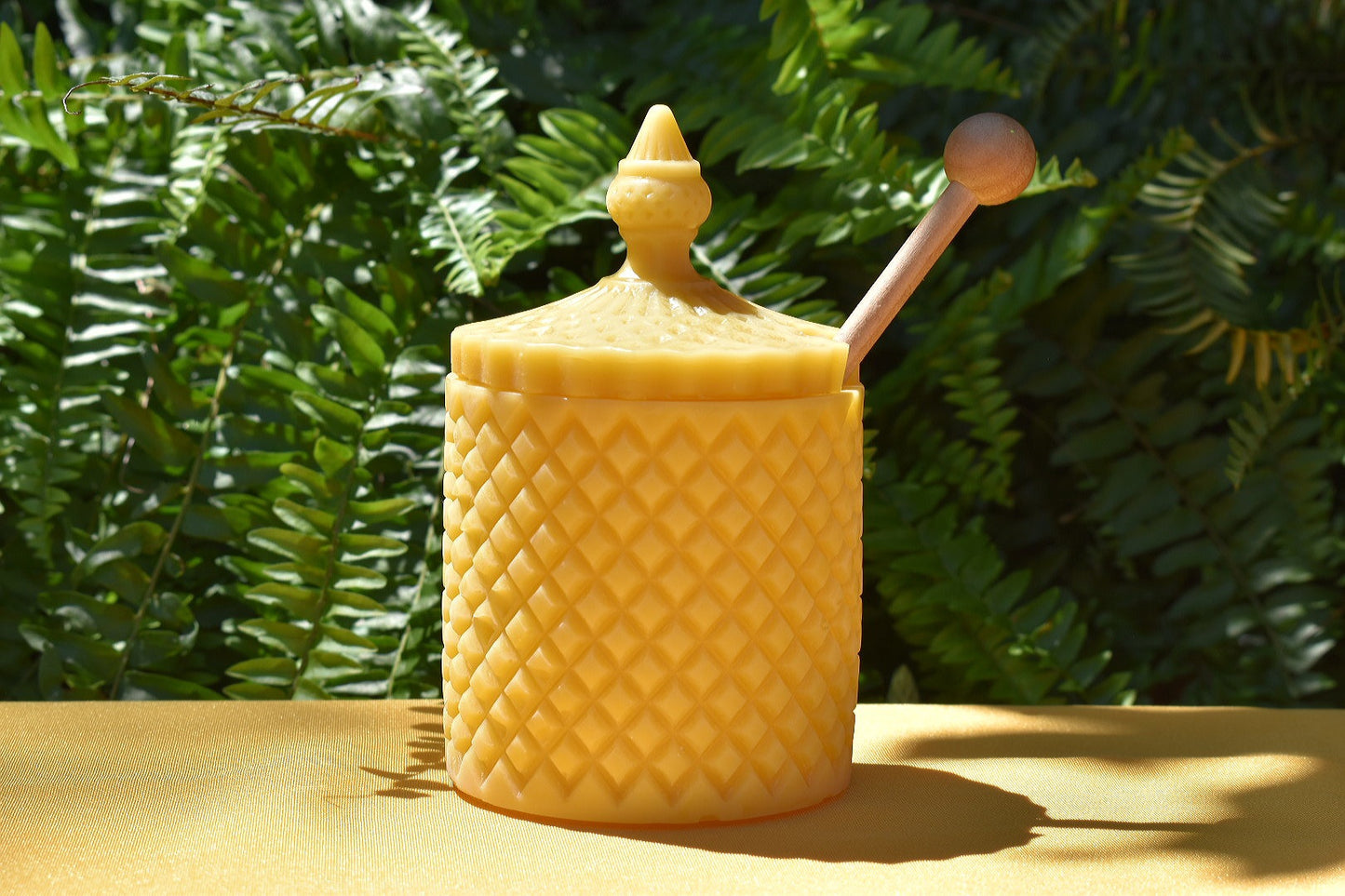 Pure Beeswax Honey Jar