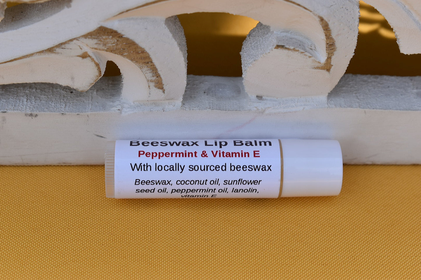 Beeswax Peppermint & Vitamin E Lip Balm