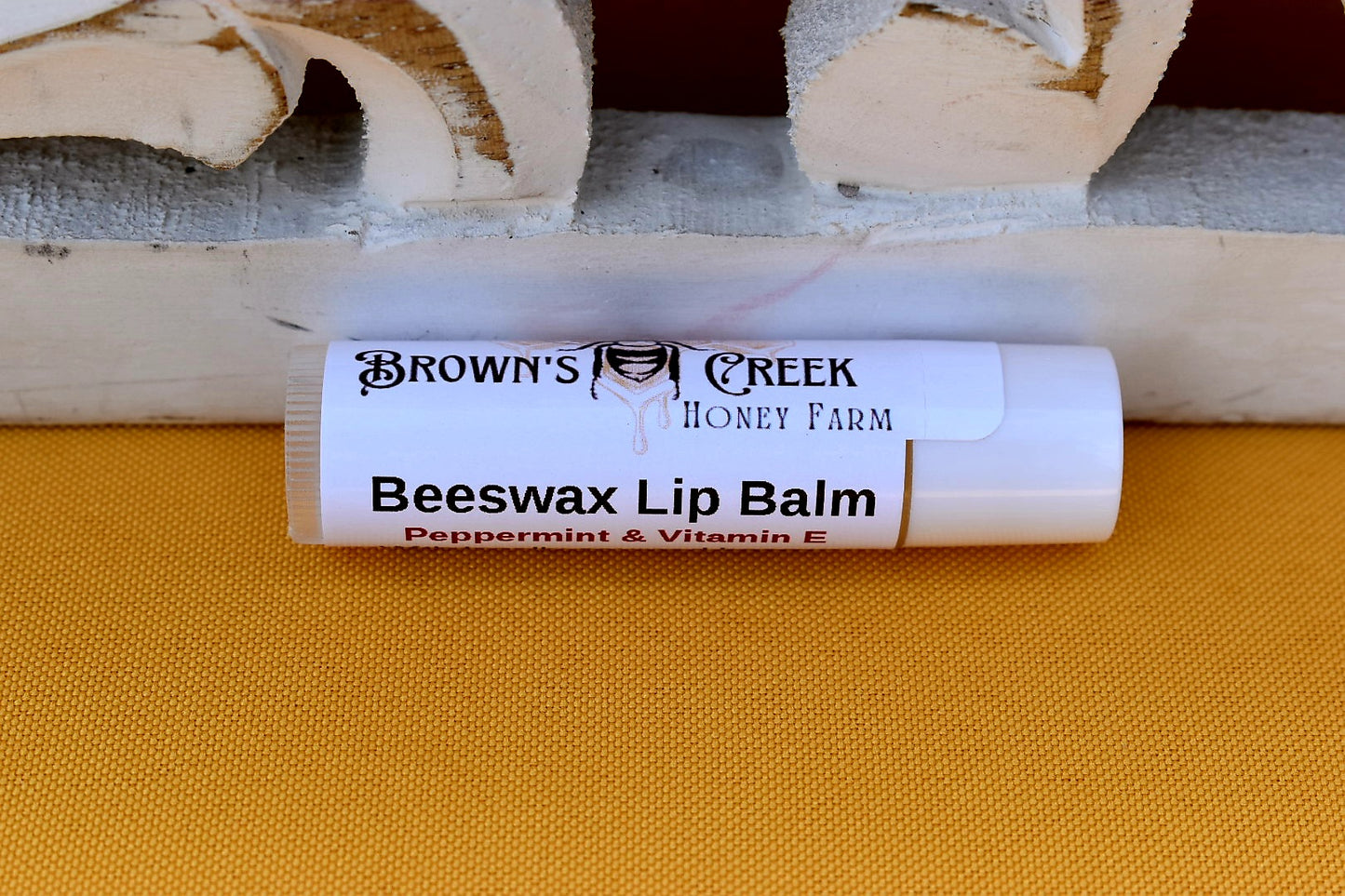 Beeswax Peppermint & Vitamin E Lip Balm