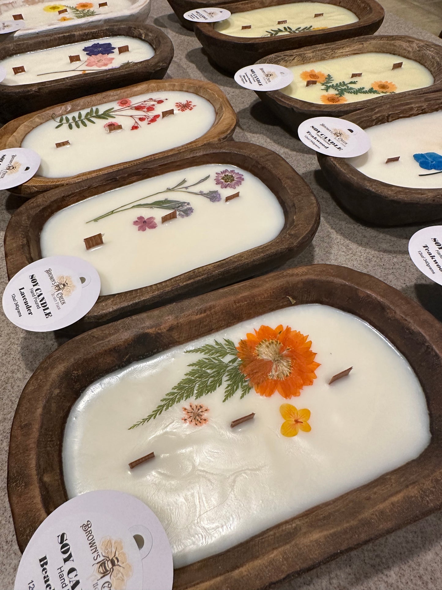 Dough Bowl Candle