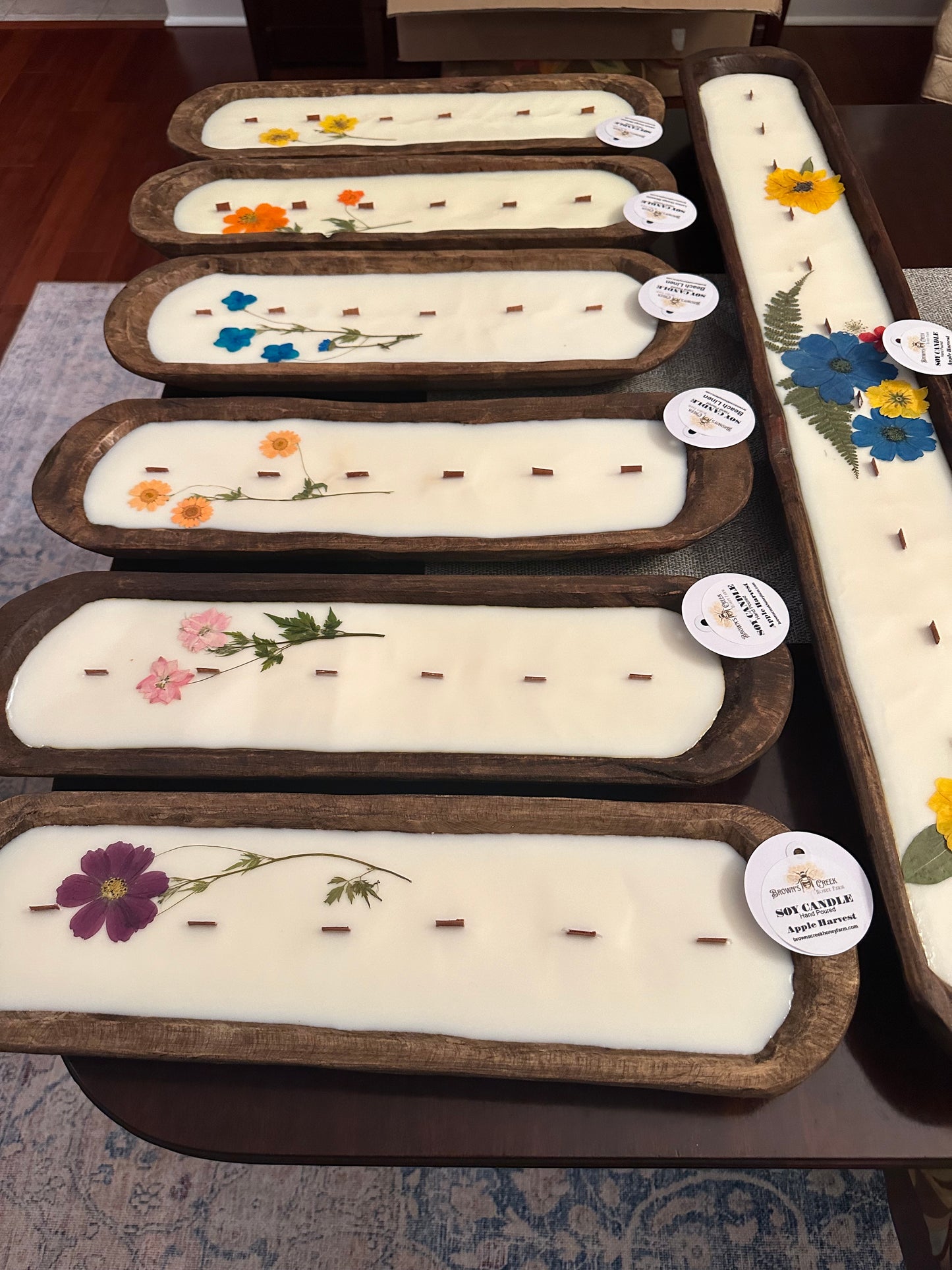 Baguette Dough Bowl Candle