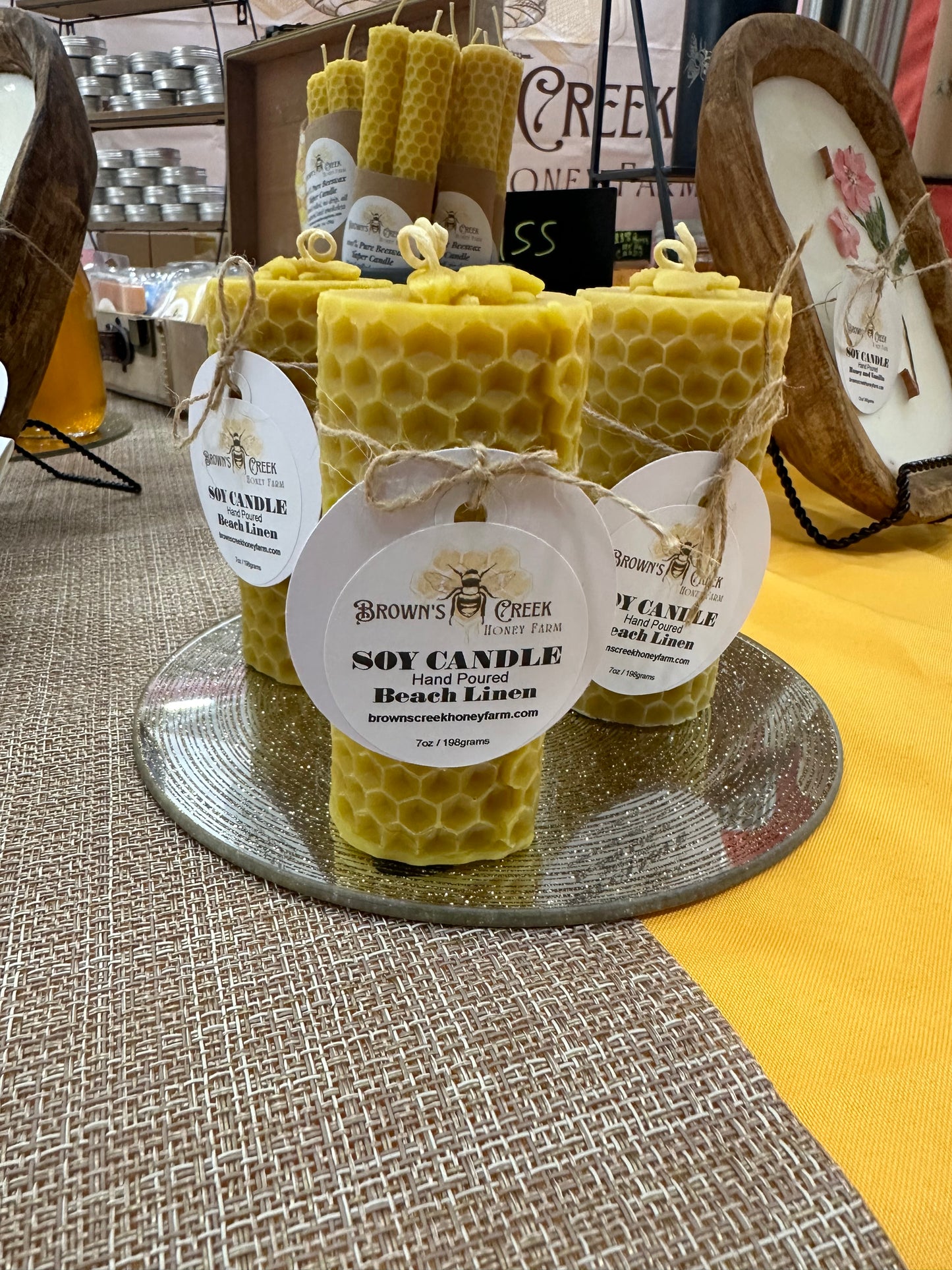Beeswax Candle