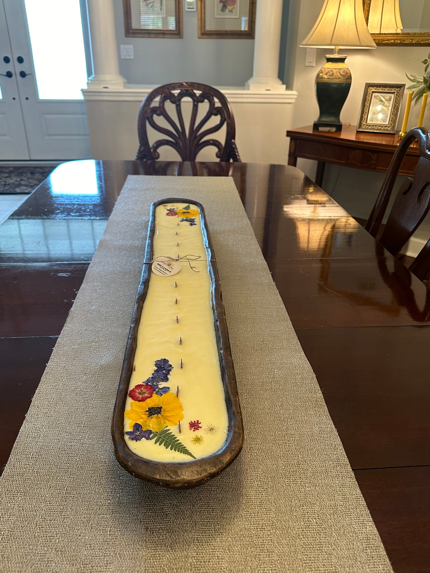 Large Baguette Dough Bowl Candle