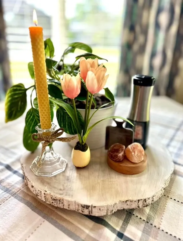 Beeswax Taper Candle