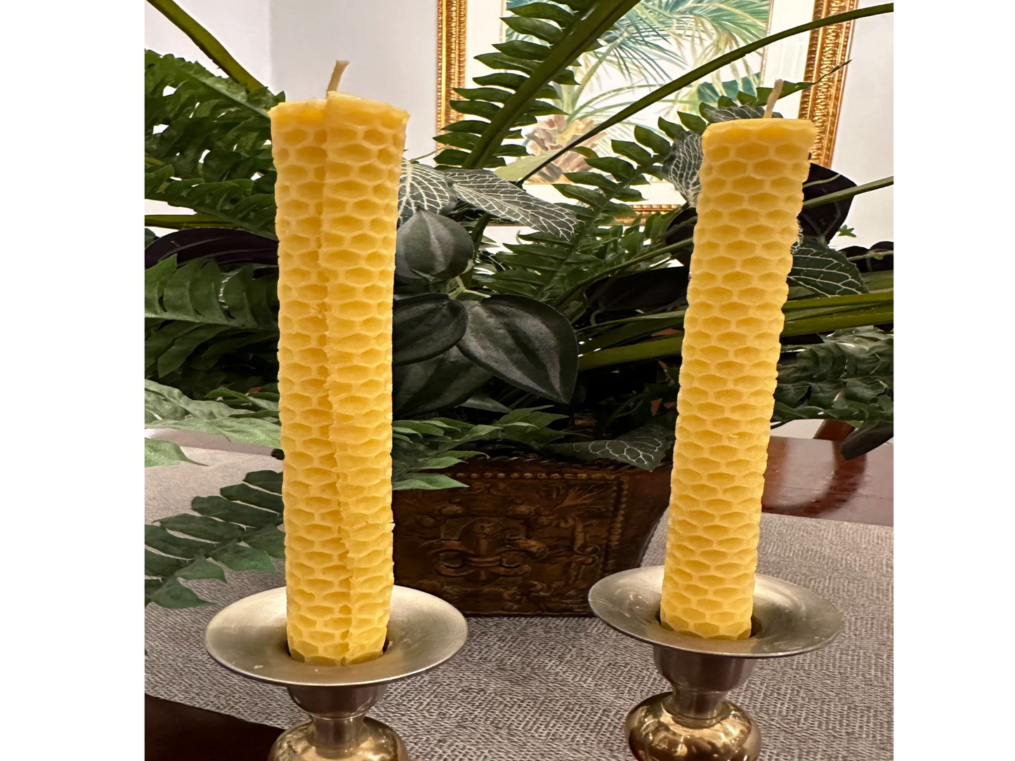 Beeswax Taper Candle