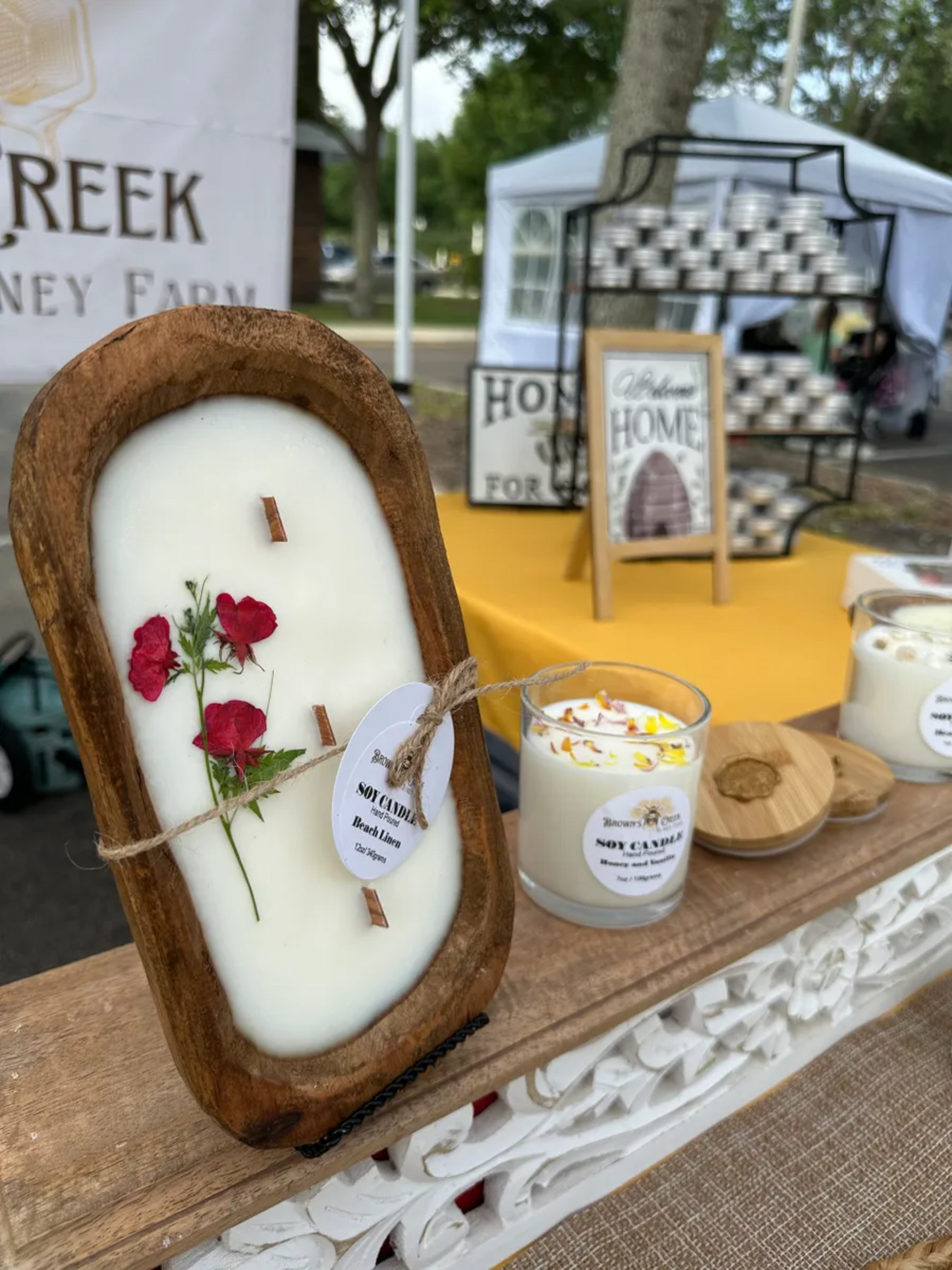 Dough Bowl Candle