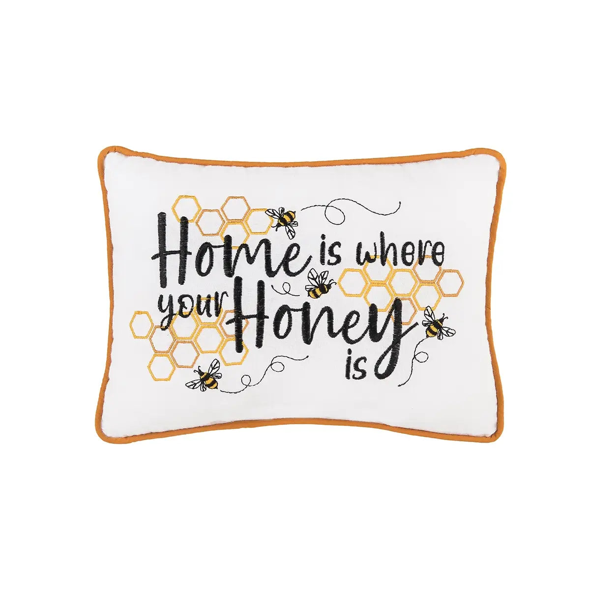 Home is Where Your Honey Is Bee Pillow