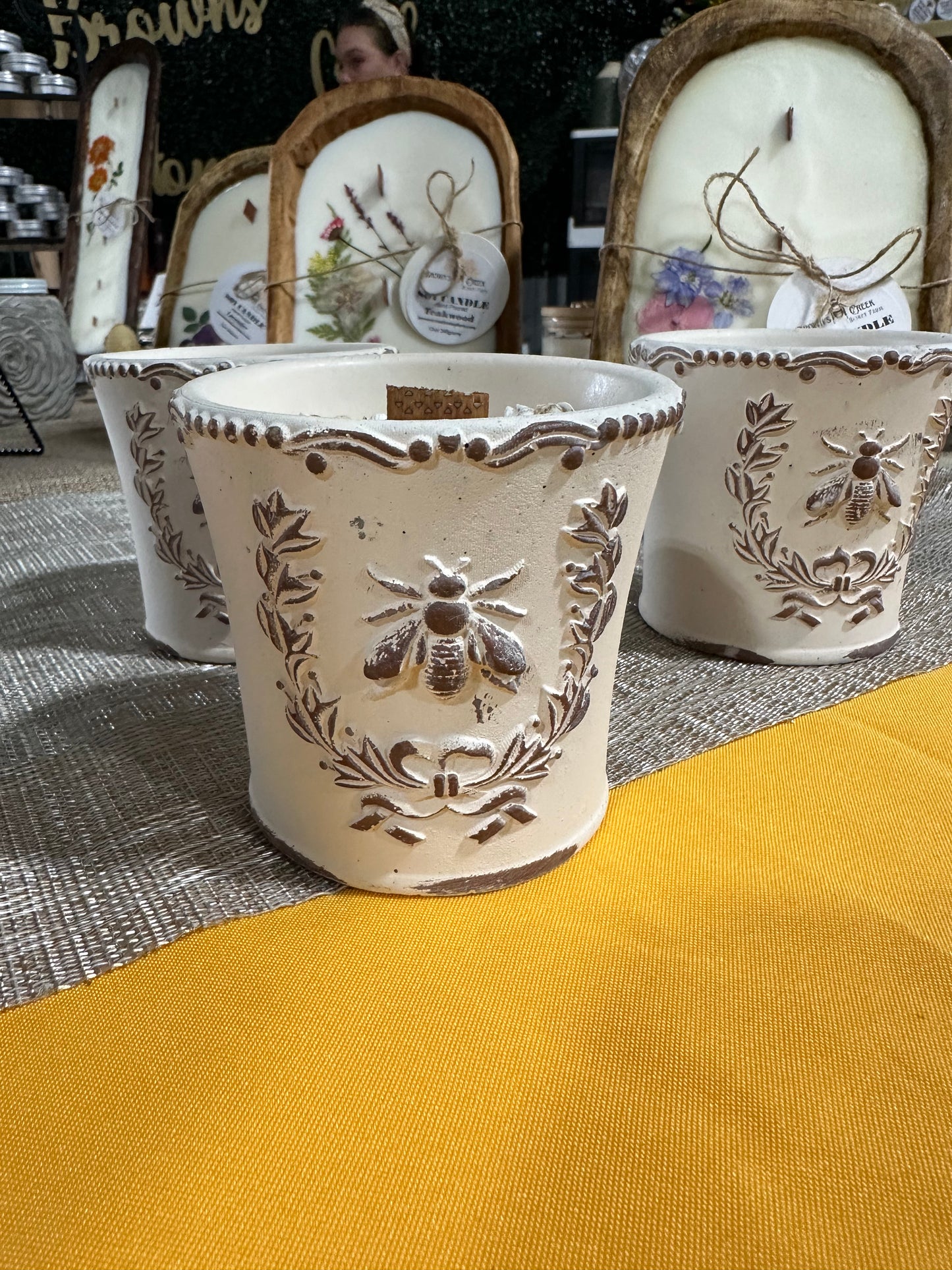 Bee Planter Soy Candle