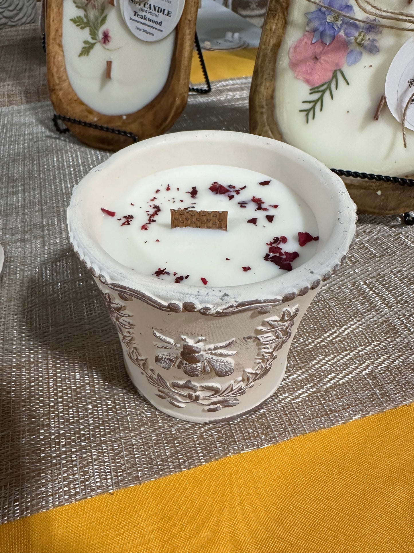 Bee Planter Soy Candle