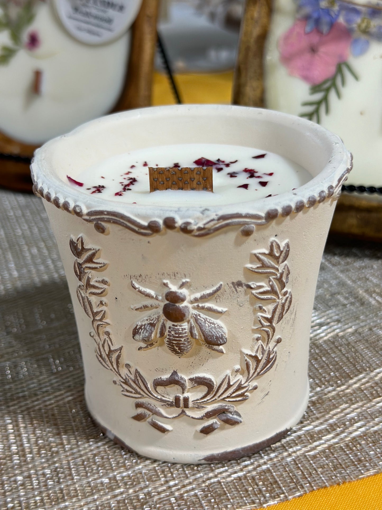 Bee Planter Soy Candle