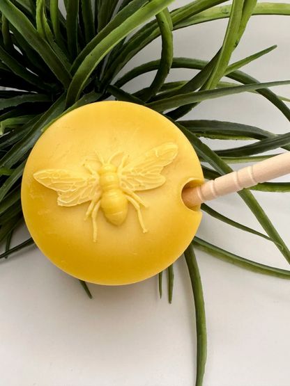 Pure Beeswax Honey Jar